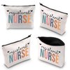 TOBGB RN Gift Registered Nurse Zipper Pouch Bag Nurse Appreciation Gift Nursing Graduation Gift Nursing Gift (Registered Nurse)
