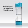 Whirlbottle The World’s First Drink-And-Play Water Bottle | Sensory Fidget Stress ADHD Kids Tweens Teens Vortex Cyclone Tornado In STEM Science Connector Tube Toy | Clear BPA-Free Tritan Plastic 21 oz