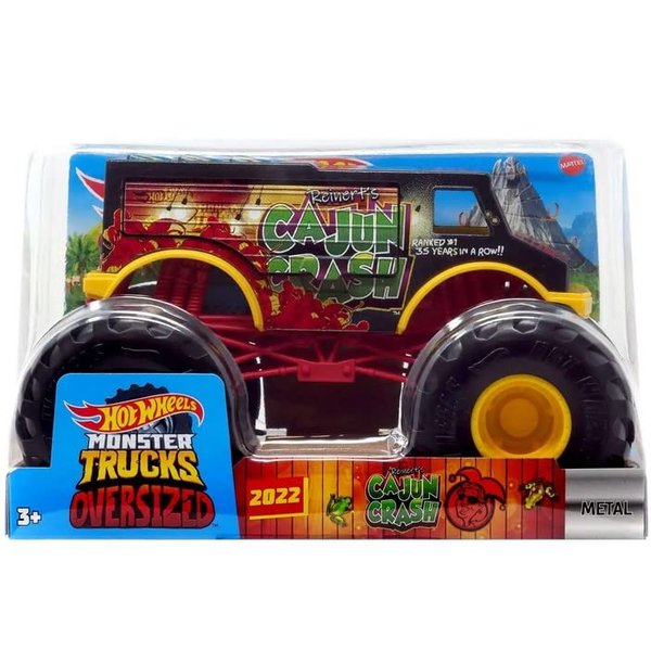 Monster Trucks Oversized 1:24 Scale Cajun Crash
