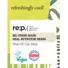 RE:P BIO FRESH MASK with REAL Nutrition HERBS 4.58 Fl Oz (130g) - 100% Vegan, Cruelty-free - Natural nourishing peel off mask with Real Peppermint + Real Rosemary – Korean Skin Care