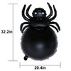 Spider Balloons Animals Balloons Black Spider Foil Balloons for Spider-Themed Party Birthday Party Supplies Decorations Halloween Party Decorations Balloons Party Sets-5pcs