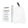 TODOKU JAPAN Rich Bubble Face Wash Soap Net, 4 Layer Mesh, Marshmallow Whip Maker (Black)