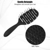 VOCOSTE Wet Hair Brush Speed Dry Hair Brush with Vented Design, Vent Hair Brush for Women, Men Black