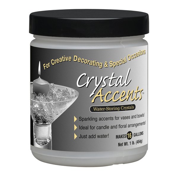 Crystal Accents CA-100O Black Onyx 1-Pound Jar