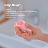Intimina Lily Cup Size A - Ultra-Soft Menstrual Cup, Reusable Period Protection, Thin Menstrual Cup for up to 8 Hours, Medical-Grade Silicone Women’s Period Care