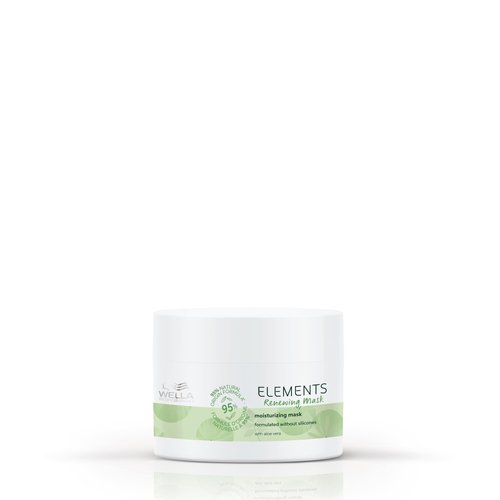 Wella Professionals Elements Silicone Free Renewing Moisturizing Hair Mask for All Hair Types, For Normal to Oily Scalp, 5.07 Fl oz