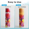 YUBIRD 10 PCS Silicone Travel Sleeves for Toiletries, Toiletry Sleeves for Leak Proofing, Leak Proof Sleeves for Travel Bottles, Travel Size Toiletries, Cruise Must Haves for Women Men