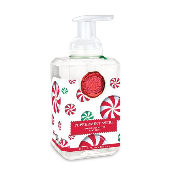 Michel Design Works Scented Foaming Hand Soap, Peppermint Swirl