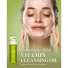 MAXCLINIC [K-Beauty] Hyaluron Vita Cleansing Oil Foam | Daily Face Wash Oil Based Cleanser to Foam | Korean Oil Cleanser for Face | Hydrating Facial Cleanser for Dry Sensitive Skin (3.72 fl oz)