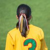 Girls Softball Pony Ribbon Hair Streamer Glitter Baseball Ponytail Holder Elastic Hair Ties Band Scrunchies Game Day Party Decor Accessories Back School Gift for Cheerleader Fans