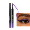 ONarisae waterproof eyeliner metallic satin finish liquid eye liner pencil colorful high pigmented shimmer Purple