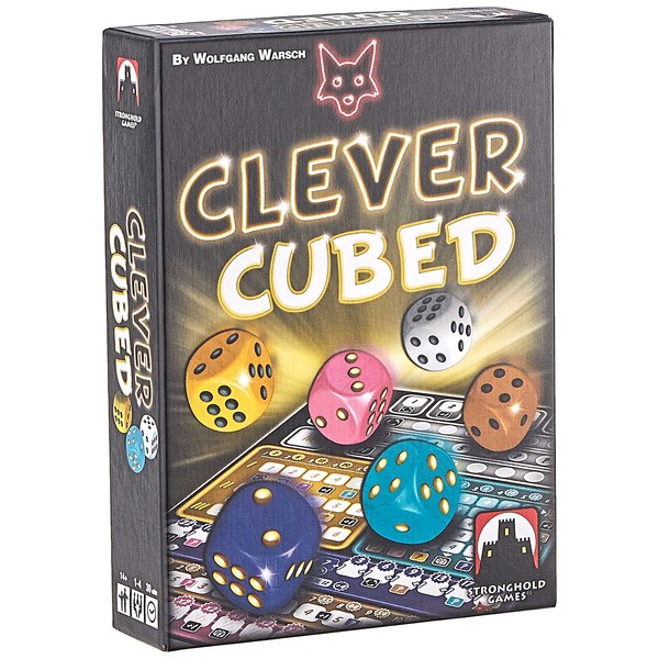 Stronghold Games Clever Cubed Board Game Black