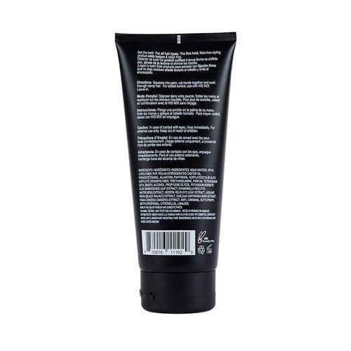 Mixed Chicks HIS MIX Shine Finisher Firm Hold Hair Styling Gel for Men, 6 fl. oz. / 177 ml.