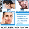 JunKuJK 2PCS Mens Moisturizer Face Cream,Refreshing and Non-greasy Mens Face Moisturizer Cream,Long-lasting Moisturizing Mens Lotion,Mens Facial Moisturizer Skin Care Kit for All Skin Types