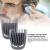 GRABOTE 2024 New Replacement 1mm+2mm Hair Comb for P-hilips N-orelco Blade MG3750, MG5750, MG7750, MG7770, MG7790 Models