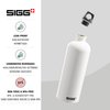 SIGG - Aluminum Water Bottle - TravellerWhite - Climate Neutral Certified - Suitable For Carbonated Beverages - Leakproof & Lightweight - BPA Free - 34 oz