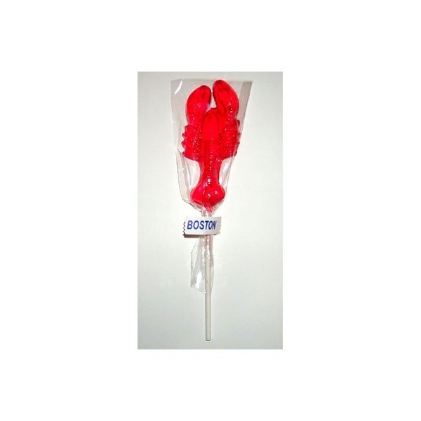Melville Lobster Lollipop with Cherry Flavor - 12 Count_AB