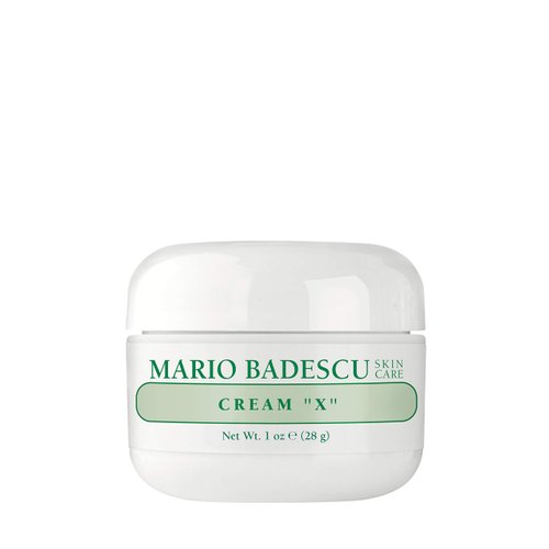 Mario Badescu Cream X - Face Cream Infused with Salicylic Acid, Rice Bran Oil and Vitamin E - Gentle Exfoliating and Hydrating Face Moisturizer for Men and Women, 1 Oz