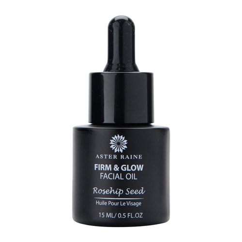 Aster Raine Facial Oil - Anti Aging Rosehip Seed, Pomegranate Face Oil - Hydrating, Firming Face Oils for Dry Skin - Fast Absorbing Daily Serum - Travel Friendly Moisturizer - 0.5 Oz