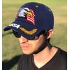 USA-Flag Eagles-Hat American Baseball-Cap Embroidered Navy