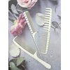 MengduxdImportedDouble-Sided With Graduated Comb 3Piece set, Including Rat-tail Comb, WideTooth Comb, And FineTooth And WideTooth Double Comb, Men's and Women's Hair Combs