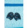 Sporti Power Swim Paddles - Swimming Training Hand Paddles - Adjustable Straps - Lap Swimming Gear (Medium, Black)