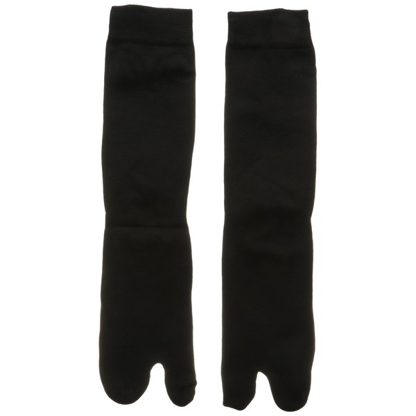 BladesUSA - 2703 - Tabi Socks - One Size Fits All - 100% Nylon - Perfect for Ninja Boots, Imported from Taiwan, Sold as Pair - Self Defense, Training, Safe, Easy, Fun, Cosplay, Martial Arts.,Black