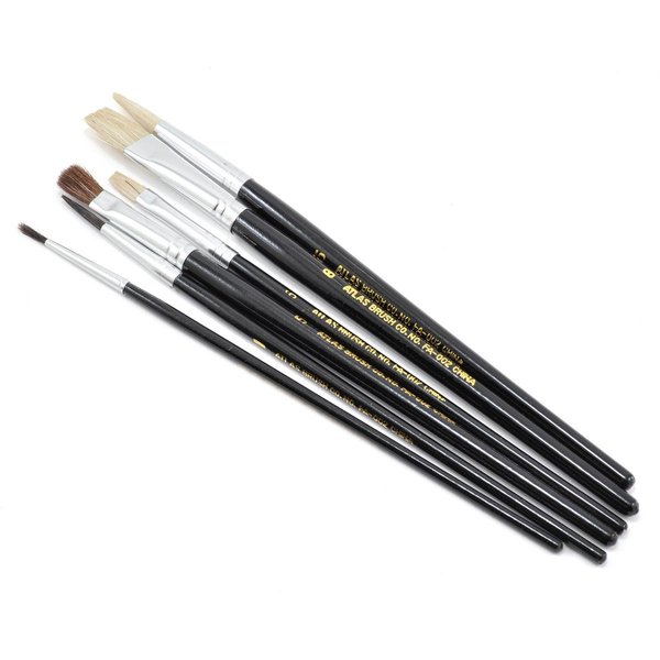 Atlas Brush Economy Brush Set 6 pieces ABSFA-002