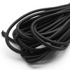 Baiann 3/16 Inch Elastic Cord Shock Marine Grade Black 30FT Bungee Stretch for DIY Projects, Tie Downs - UV and Weather Resistant Elastic Cord, Long-Lasting Stretch Round Elastic String