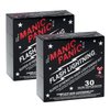 MANIC PANIC Flash Lightning Hair Bleach Kit - 30 Volume Developer + Bleach Powder Hair Lightener Lifting up to Five Levels - Vegan And Cruelty Free (2 pack)