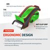 Heavy Duty Shipping Tape Dispenser: TENDO° Premium Line – Reusable, Replaceable, Eco-Friendly 2’’ Master Piece Dispenser for Pros with Patented 10° Sloped Chromium Blades - P-2200 (4th Gen.)_Green