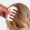 Beaupretty Guasha Scalp Comb Hair Comb Hair massager comb Scalp Massage Comb Massager for Scalp Care (Light color)