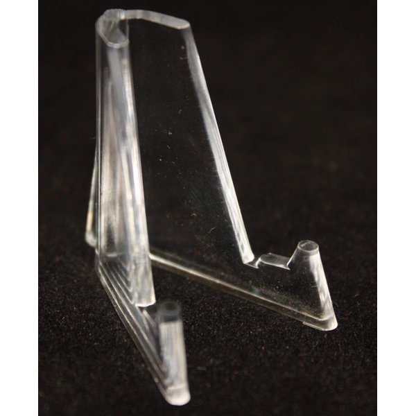 200 DISPLAY STANDS EASEL for Sports Trading Cards Holders Coins CLEAR ACRYLIC