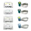 Dental Sectional Matrix System, Adjustable Dental Double-Side Contoured Anatomically Shaped Matrix Bands for SuperCap Matrix System (1, 0.03mm 5mm Matrix)