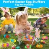 40 Pcs Easter Sticky Hands for Kids, Plastic Easter Eggs Fillers Basket Stuffers for Toddler Boys Girls Easter Eggs Hunt Games Party Favors Supplies Classroom Prizes Goodie Bag Fidget Sensory Toy Bulk