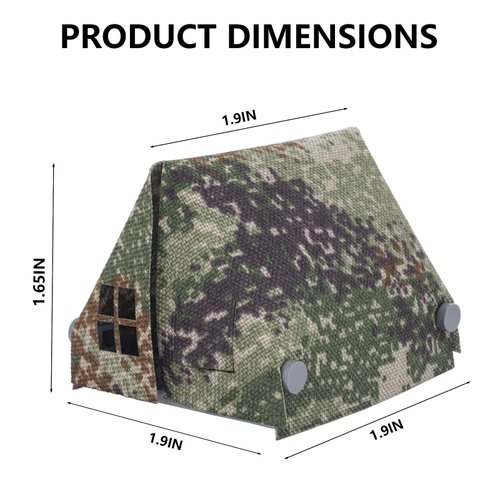 VICVIK Military Scene Building Blocks Toys Set, WW2 Military Tent Model Building Blocks, MOC Kids Building Blocks Set