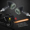 NTHREEAUTO Universal Motorcycle Blinkers LED Turn Signals Light Switchback Running Lights DRL Bullet Indicators Compatible with Harley Honda Yamaha Suzuki Kawasaki 12V Motorbikes
