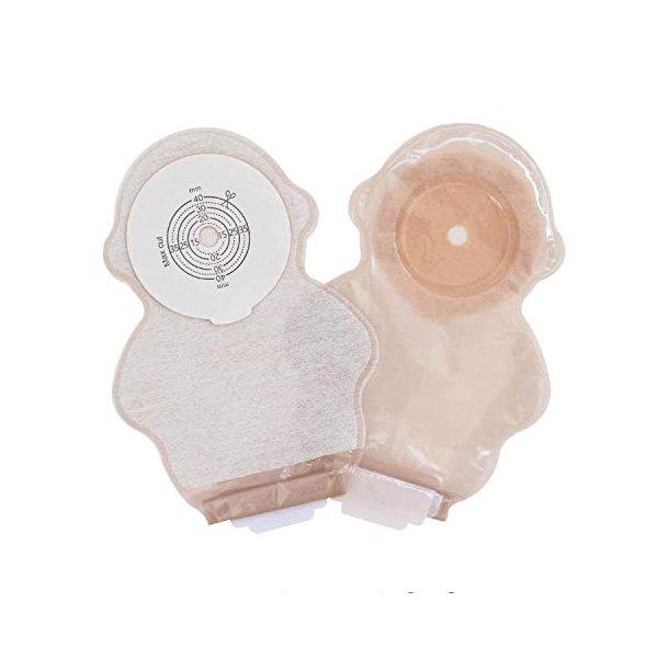 10pcs Kids Colostomy Bag Stoma Bag Disposable Children Drainable Colostomy Bag Baby Feces Collection Fistula Bag for Surgery Stoma Care