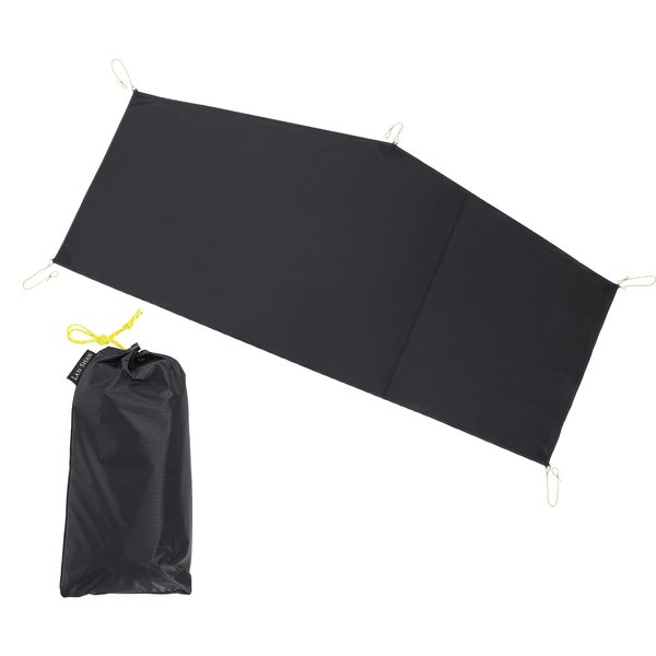 LANSHAN 1-2 Person Ultralight Waterproof Footprint Outdoor Camping Tent Tarp Canopy Blanket Picnic Ground Sheet Mat, Ultralight Tent Fitted, 1 Person