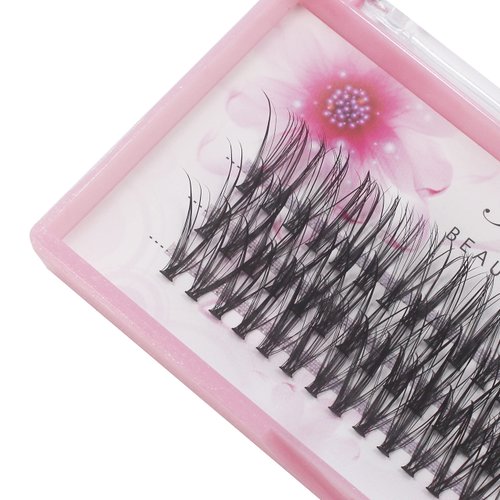 Bodermincer Grafting False Eyelashes 20D Soft 0.07 C Curl Lash Clusters Lash Extension Kit Individual Eyelashes Silk False Eye Lashes Extensions (17mm)