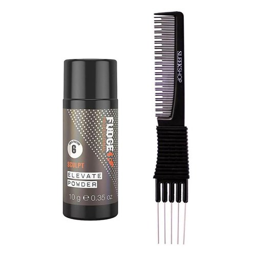 yper Fudge Professional Sculpt Elevate Powder (0.35 oz) with Teasing Comb Pack of 1