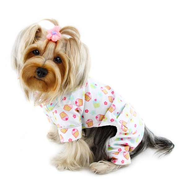 KLIPPO Cupcake Fanatics Flannel Pamajas/Bodysuit/Overall - Medium