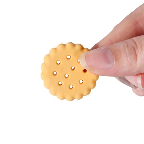 30 Pcs Cookie Food Erasers for Kids Girls, 3D Mini Kawaii Biscuit Erasers for Classroom Rewards Party Favors