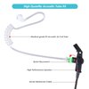 COMMIXC Walkie Talkie Earpiece, Covert Air Acoustic Tube Headset with PTT and Mic, Compatible with Motorola Mototrbo Two-Way Radios APX4000 APX7000 APX8000 XPR6350 XPR6550 XPR7350 XPR7550