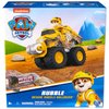 Paw Patrol: Rescue Wheels Rubble’s Bulldozer, Toy Truck with Vehicle Transformation and Collectible Action Figure, Kids Toys for Boys & Girls Ages 3+