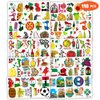 118 PCS Italian Italy Rome Temporary Tattoos Themed Birthday Party Decorations Supplies Favors Décor Cute Flag Inspiring Tattoo Stickers Gifts For Game Boys Girls Classroom School Prizes Reward