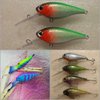 wLure 10 Blank Unpainted Crankbait Wide Wobble Deep Diver Jerkbait Slow Floating Fishing Lures with Free Eyes UPC549