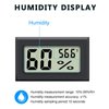 4 Pack Mini Digital Electronic Temperature Humidity, Meters Gauge Indoor Thermometer Hygrometer LCD Display Fahrenheit (?) for Reptile Tank Humidors Greenhouse Garden Cellar Jars Closet