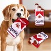 MooGlamor Cigarette Dog Toy Cigarette Pack with 3 Pcs Giggly Cigarettes and Food-Hiding Pack Interactive Plush Dog Toys for Puppy Small and Medium Dogs