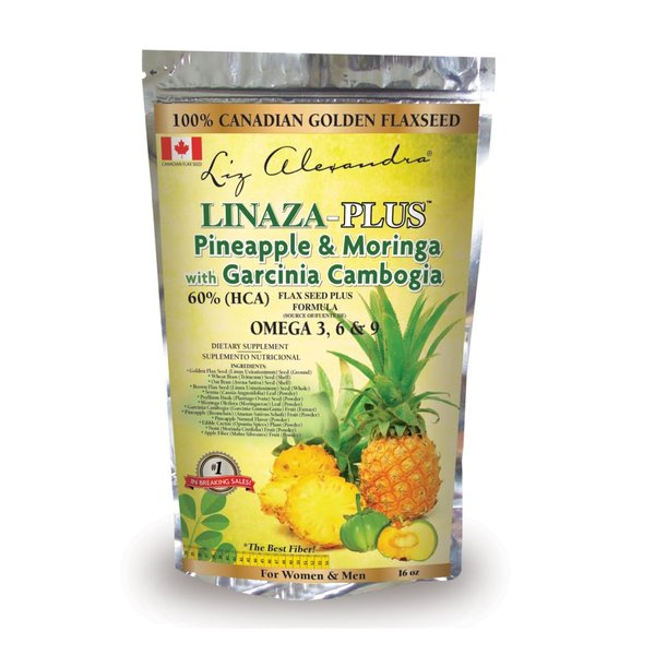 Liz A. Linaza Plus with Pineapple, Moringa & Garcinia Cambogia -16oz